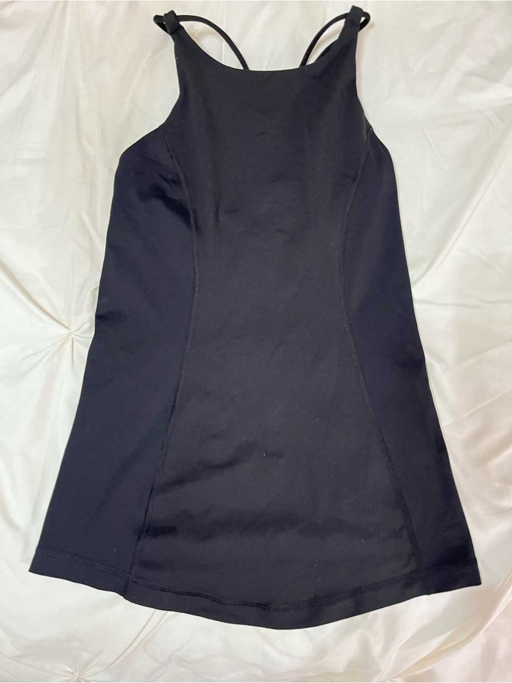 lululemon athletica Black Double-Strap Tank